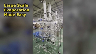 Grote roterende verdamper voor farmaceutische laboratoria