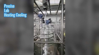 Glazen reactor voor laboratoriumchemie en farmacie